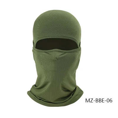 HEROBIKER летняя мотоциклетная маска для лица мото Балаклава Лыжная маска Призрак Череп Байкер дышащая маска для лица мотоциклетная маска, 8 цветов - Цвет: Army Green