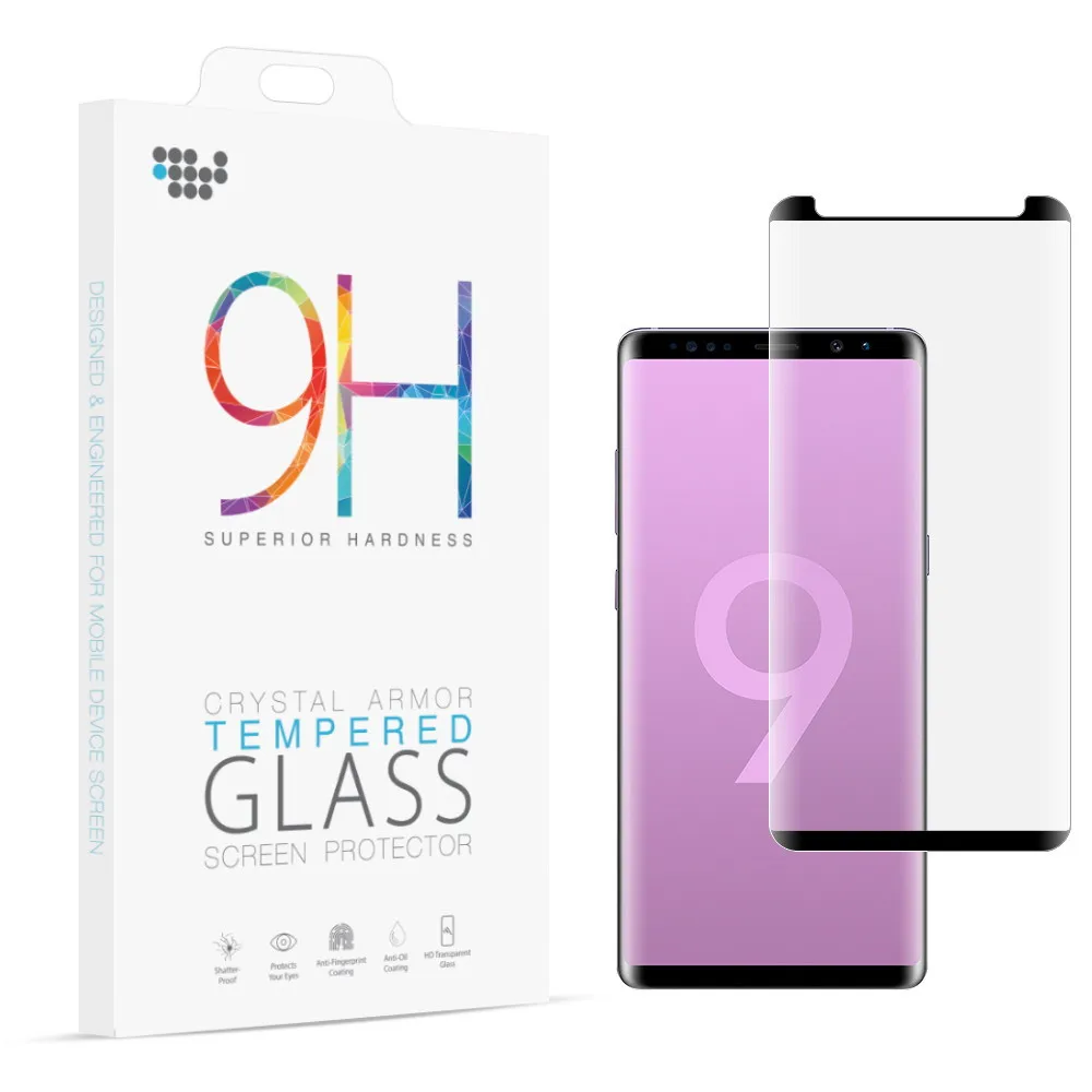 For Samsung Galaxy note 9 3D full cover screen protector Tempered Glass on for Samsung note 9 Anti-scratch glass film 0.3mm 1 (1)