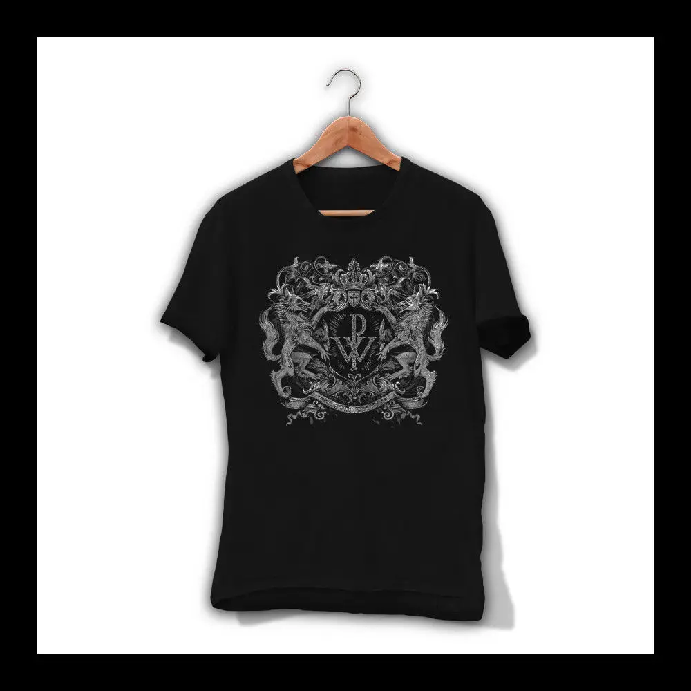 

POWERWOLF MEN BLACK T-SHIRT HEAVY METAL BAND TEE SHIRT SABATON SAXON RAGE