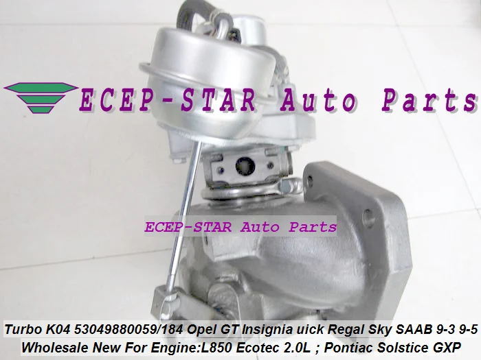 K04 53049880059 4814279 860224 860262 12652494 4811580 Turbo For Buick Regal For Opel GT Insignia HHR L850 Ecotec 2.0L Gasoline (2)