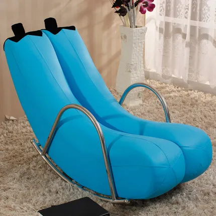Модный креативный одиночный ленивый диван, кресло-качалка с бананом, прекрасный Европейский современный маленький диван