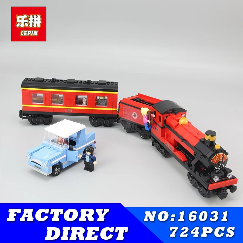 

Lepin 16031 724Pcs Movie Series Funny The Hogwarts Express Set 4841 Building Blocks Bricks Educational Children Toys Model Gift