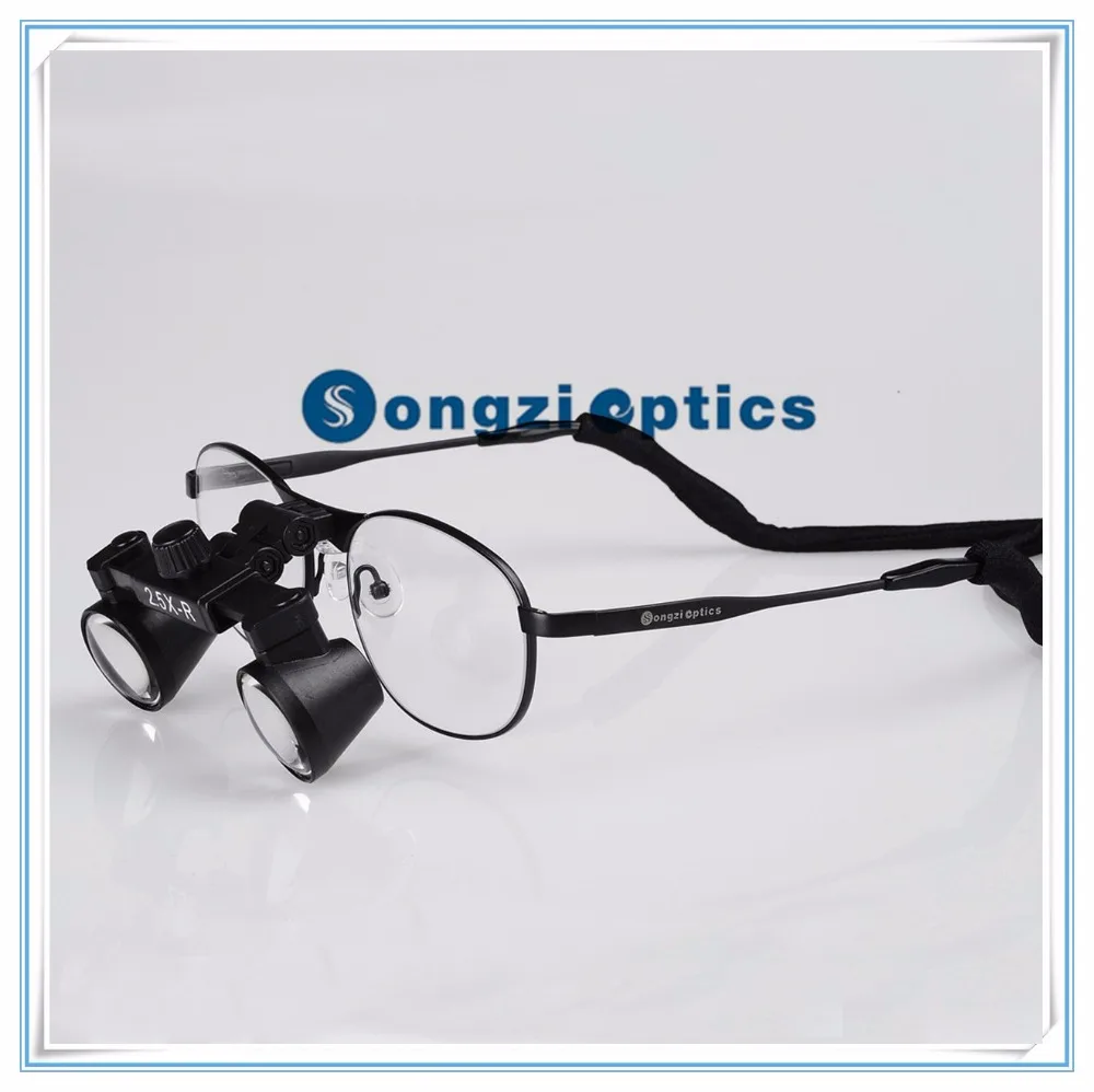 

Small Size Lens Titanium frame 2.5X Field Of View:150mm Depth of field:200mm Binocular Medical Surgical Dental Loupes