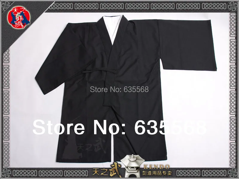 Высококачественное хлопковое нижнее белье Iaido Кендо айкидо Gi Hakama Obi униформа для