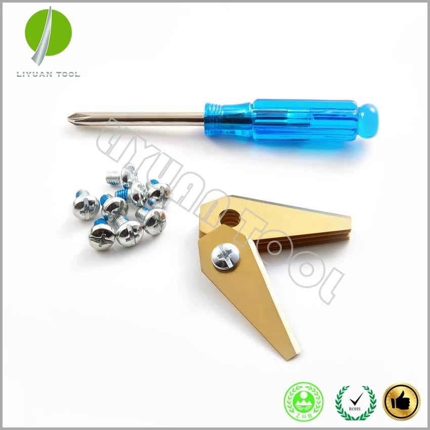 

90X Titan Replacement Blades fit Bosch Indego ROBOT LAWN MOWER+ Screwdriver