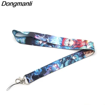 

P2200 Dongmanli wholesale 24pcs/lot Marilyn Monroe keychain lanyards id badge holder ID Card Pass Gym Mobile Phone USB Badge