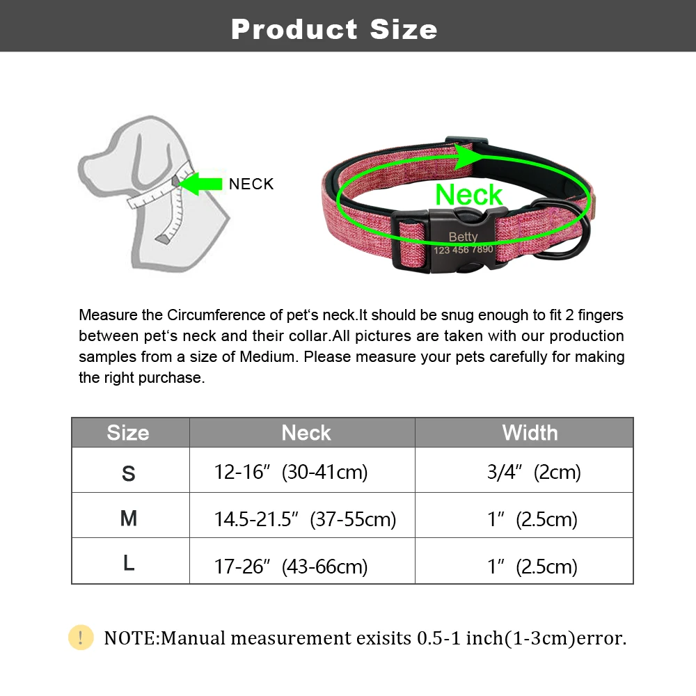 Индивидуальный ошейник для питомца собаки с нейлоновой подкладкой ошейники для собак с гравировкой на заказ ID воротник Перро Personalizado для средних и больших собак щенков