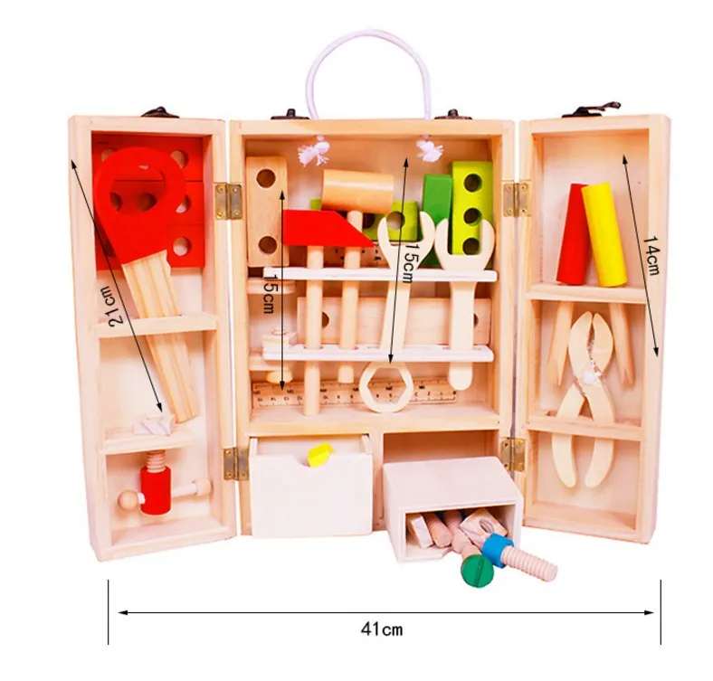 BOHS-Wooden-Child-Carpenter-Construction-Tool-Box-Boy-Pretend-Play-Model-Building-Kits-Toy-30-20 (4)