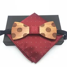 Подарок для мужчины Нью-Йорк дерево Элегантный джентльмен галстуки ручной работы с бантом для свадебной вечеринки связей бабочки уникальный деревянный галстук для мужчин