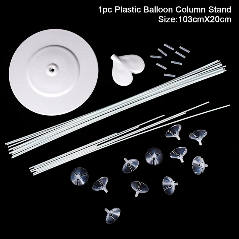  Staraise 11 Tubes Balloons Holder Stand Party Supplies Balloons Column Stand Kit Balloon Holder For