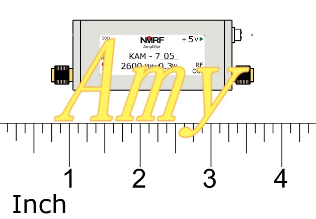 400 to 2600MHz low power amplifier 0.3W dedicated for graphic communication equipment