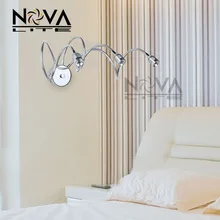 3 Вт прикроватный светильник для чтения, настенный светильник для чтения для спальни отеля, гибкий стебель, светильник ing AC230V вход