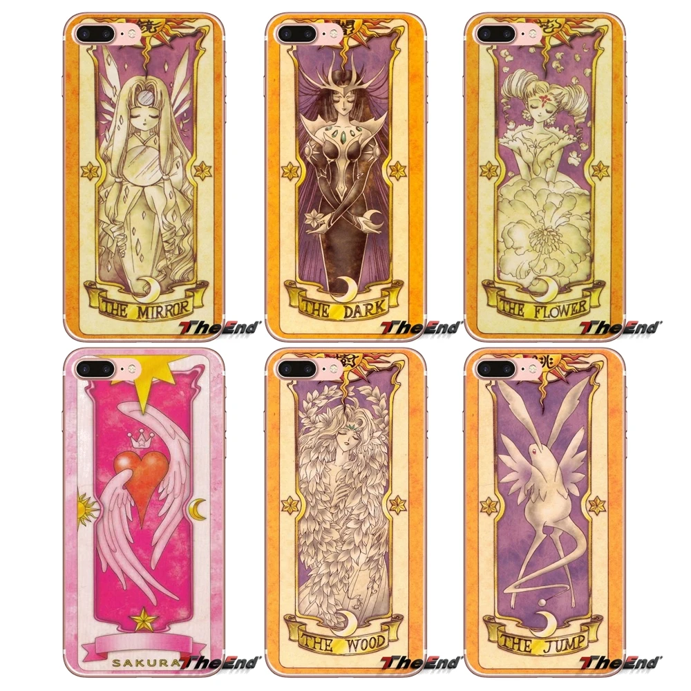 

sakura card captor The Voice Card Soft Case For Huawei P Smart Y6 Pro P8 P9 P10 Nova P20 Lite Pro Mini 2017 SLA-L02 SLA-L22 2i