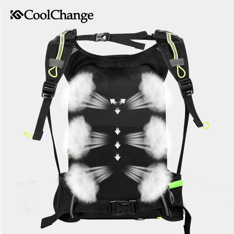 Ультралегкий велосипедный рюкзак Coolchange 10L водонепроницаемый дышащий дорожный