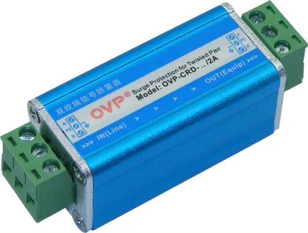 

RS485 Control Signal Lightning Protector CAN Bus 2M Communication Port Surge Protector Twisted Wire Lightning Protection