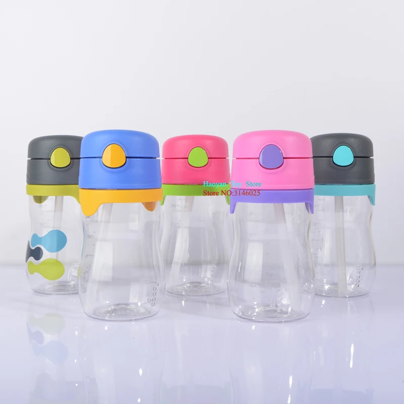 

New BPA Free Children's Straw Cup Plastic Cup Leak-proof Baby Water Bottle Water Cup Safety Products