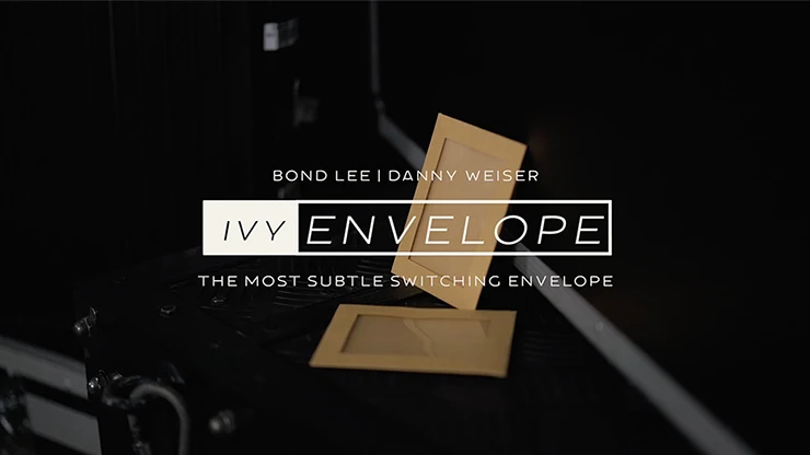 IVY ENVELOPE(Gimmicks and Online Instructions) by Danny Weiser,Bond Lee Close up Magic Tricks Illusion Mentalism Street Classic