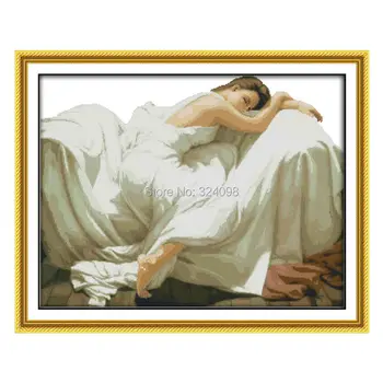 

Wholesale Needlework,Stitch,11CT 14CT Cross Stitch,Sets For Embroidery Kits,Sleeping Beauty (2) Counted Cross-Stitching