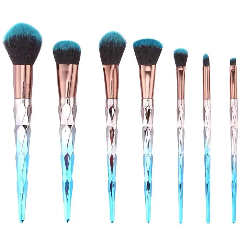 Makeup Brushes Set Professional Powder Foundation Eyebrow Eyeliner Lip Concealer Brush Diamond Handle Cosmetics Pincel Maquiagem | Красота и