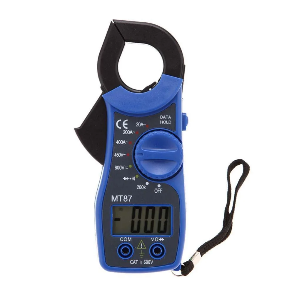 LCD Digital Voltmeter Ammeter Ohmmeter Multimeter AC/DC Test Clamp