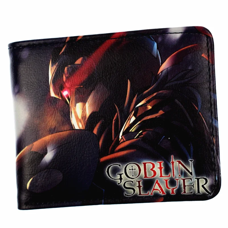 

New Arrival Anime Cartoon Goblin Slayer Wallet Men's Short Purse for Young With Coin Pocket