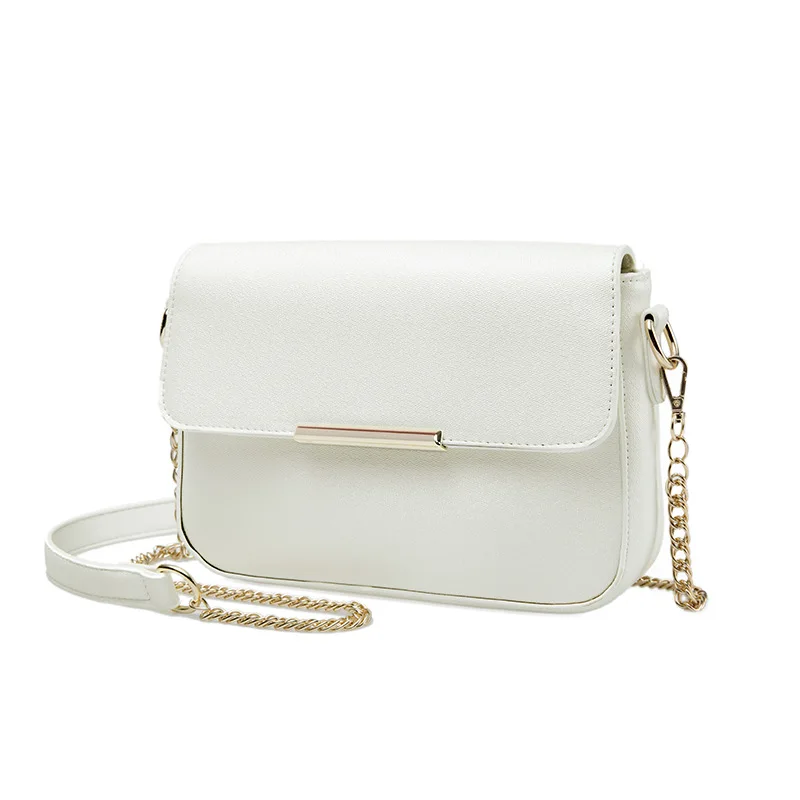 2017 Women Bag Fashion Women Messenger Bags Chain Shoulder Bag High Quality PU Leather Crossbody Bag Evening Women Handbag
