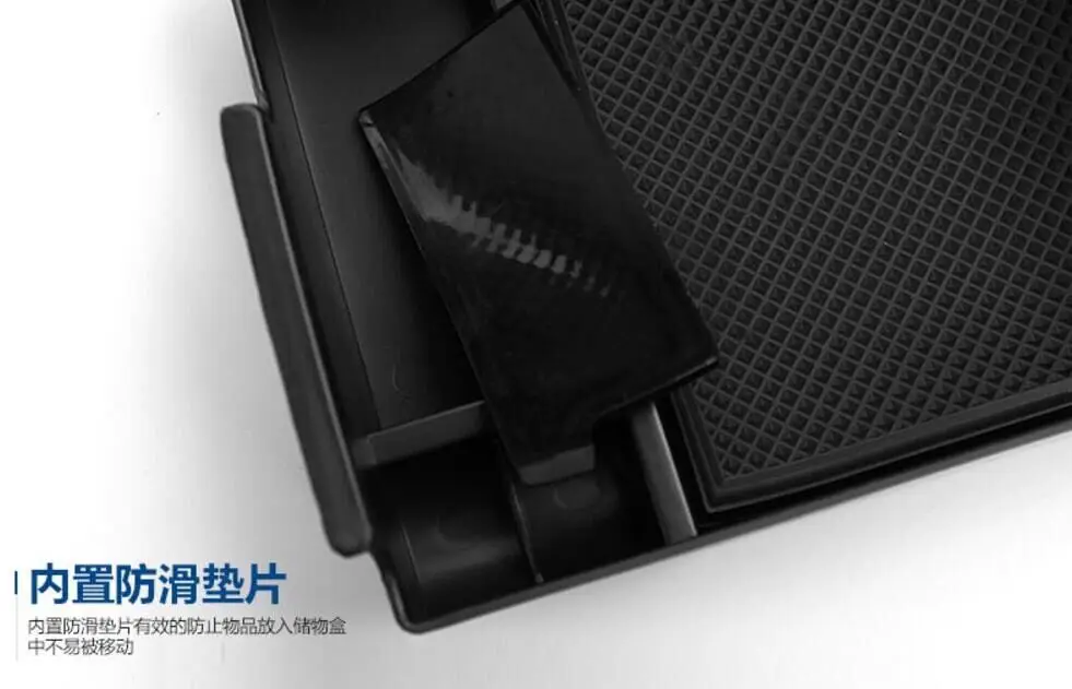 

for FORD EXPLORER FIT 2013 2014 2015 2015 2016 2017 ARM STANDING STORING BOX LEATHER CENTER CONSOLE ELDIVEN TRAY PALLET BIN