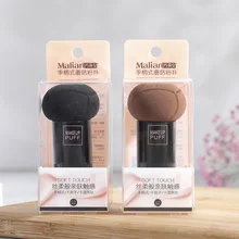 Круглая голова маленький гриб макияж губка пышная Тыква Красота Макияж яйцо Подушка BB влажные и сухие инструменты для макияжа