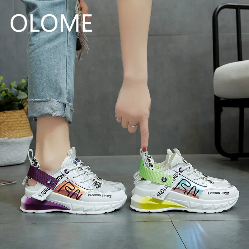 

Painted Sports Shoes Women's Centenary Leisure Lightweight Mesh Breathable Season 2019 Edition Mesh Red Sports Shoes