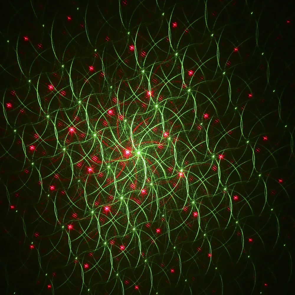 Светодиодный мини-лазерный проектор, рождественские украшения, диско-светильник, сценическое освещение, Dj, Голосовая активация