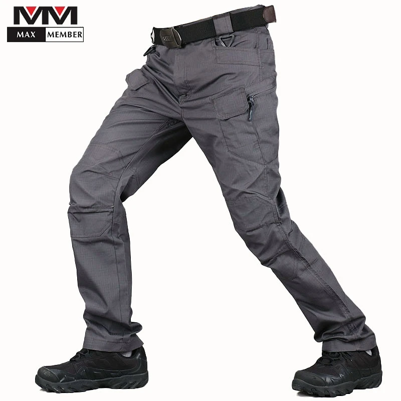 

Tactical Pants Men Self-cultivation Wear-resistant Tooling Pants Field Training Large Size Military Pants Riding Sports Trousers