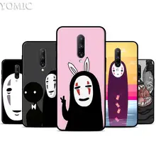 Spirited Away Cartoon Faceless man Silicone Case for Oneplus 7 7Pro 5T 6 6T Black Soft Case for Oneplus 7 7 Pro TPU Phone Cover