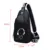 Fengdong small crossbody bag for women messenger bag casual sling chest bag female mini travel bag sport shoulder bag pack