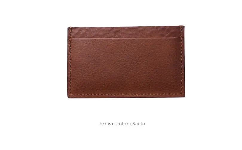 Hiram Beron, кожаный держатель для карт, мужской минималистичный кошелек, кожаный чехол для карт