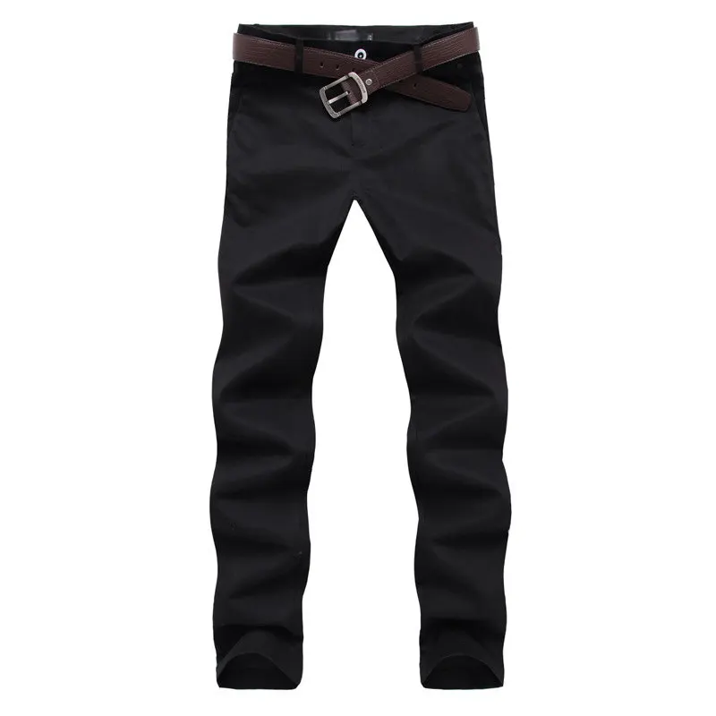MRMT, брендовые Новые весенние и летние мужские брюки, повседневные брюки, прямые брюки для мужчин, обтягивающие брюки - Цвет: Черный