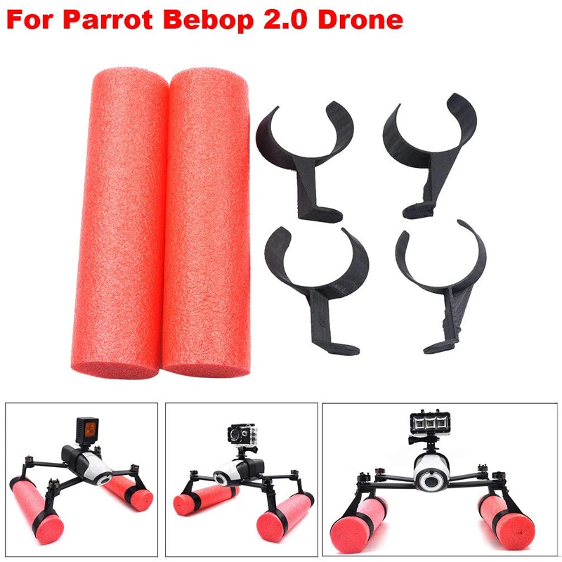 

for Parrot Bebop 2 Landing Gear Bracket Buoyancy Bar Bobber Floating Set Protector Shock Absorber Extended Training Kit