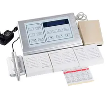 Абсолютно высококачественный Перманентный набор бровей Макияж губ макияж Швейцарский Мотор татуировки машина питания комплект