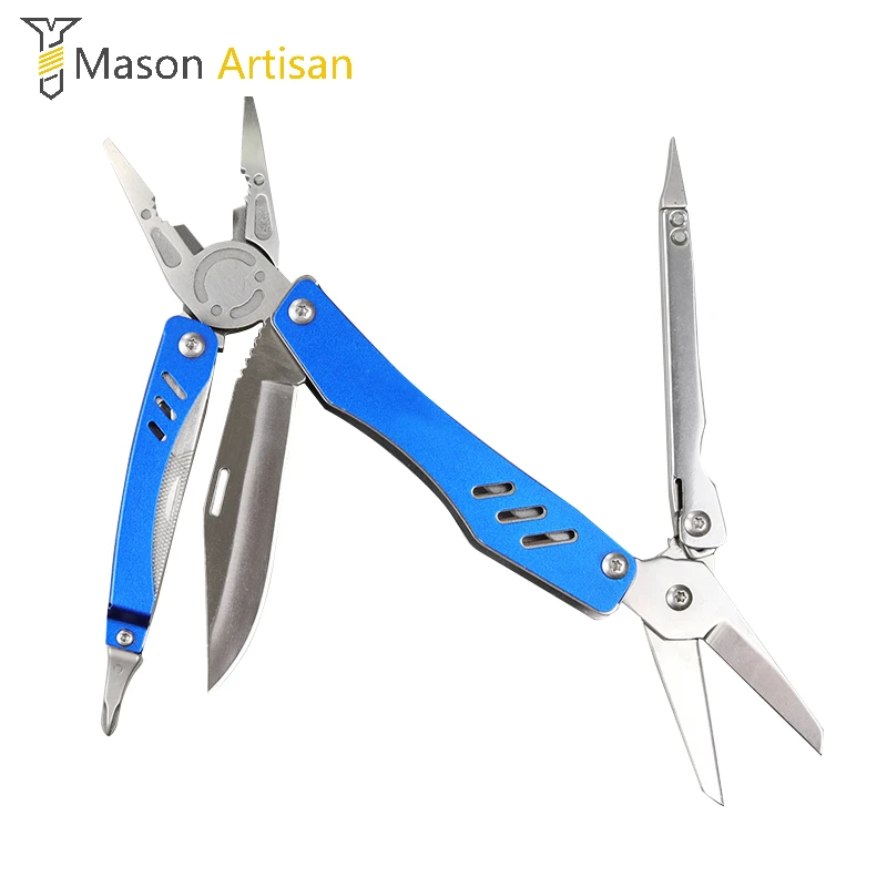 1Piece Multi Tool Pliers Wire Strippers Screwdriver Scissors Portable Wallet Outdoor Survival Hand Tool Multitool Multitul Ninja