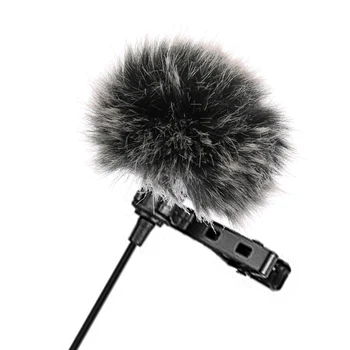 

Universal Lavalier Microphone Furry Windscreen Fur Windshield Wind Muff Soft For SONY RODE BOYA Lapel Lavalier Mic 5mm
