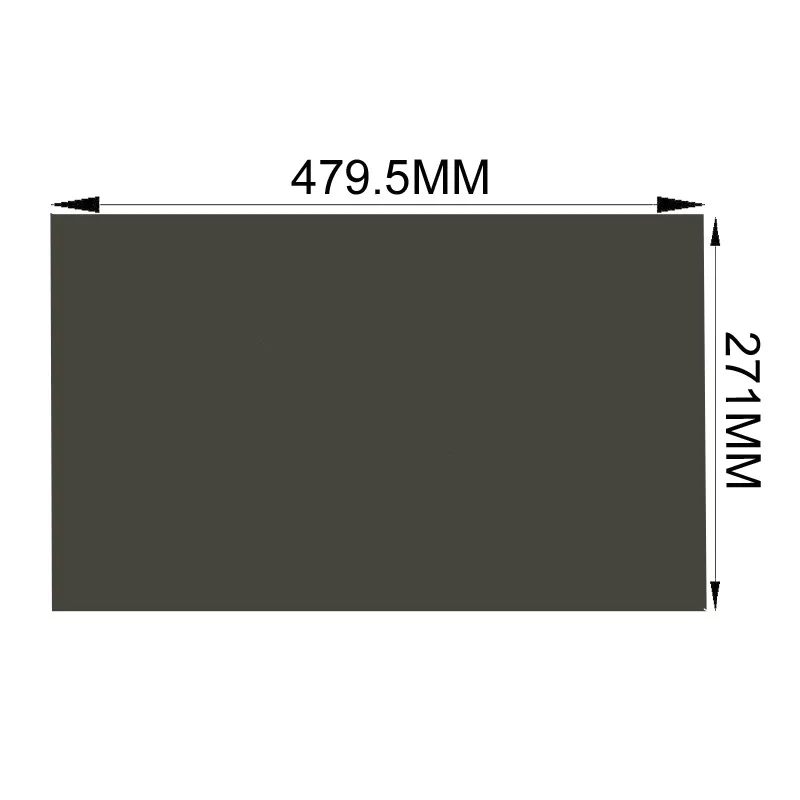 Мм 10 шт./лот 21," 45 градусов 16:9 271*479,5 мм фильм поляризсветодио дный атор ЖК дисплей для LED экран