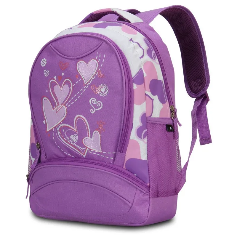 VEEVANV школьный рюкзак мода Mochila сумка повседневное женский Сердце печати обувь для девочек Bookbags милый подростковый