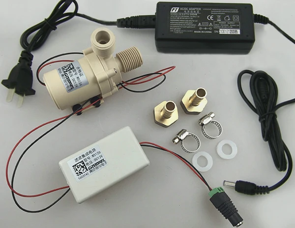 Высокая эффективность 12V Водяной насос 20W воды циркуляционный Еда Класс для