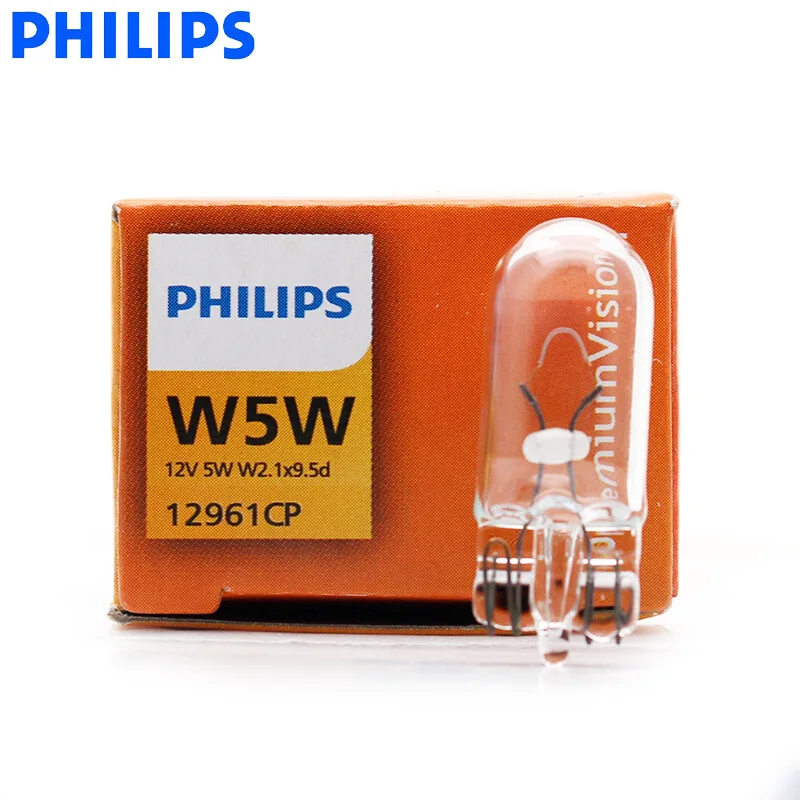 10 шт. Philips C5W P21W P21/5 Вт PY21W R5W R10W T4W W5W W21W W21/5 Вт T10 T20 S25 Стандартный фары указателя поворота Внутреннее освещение