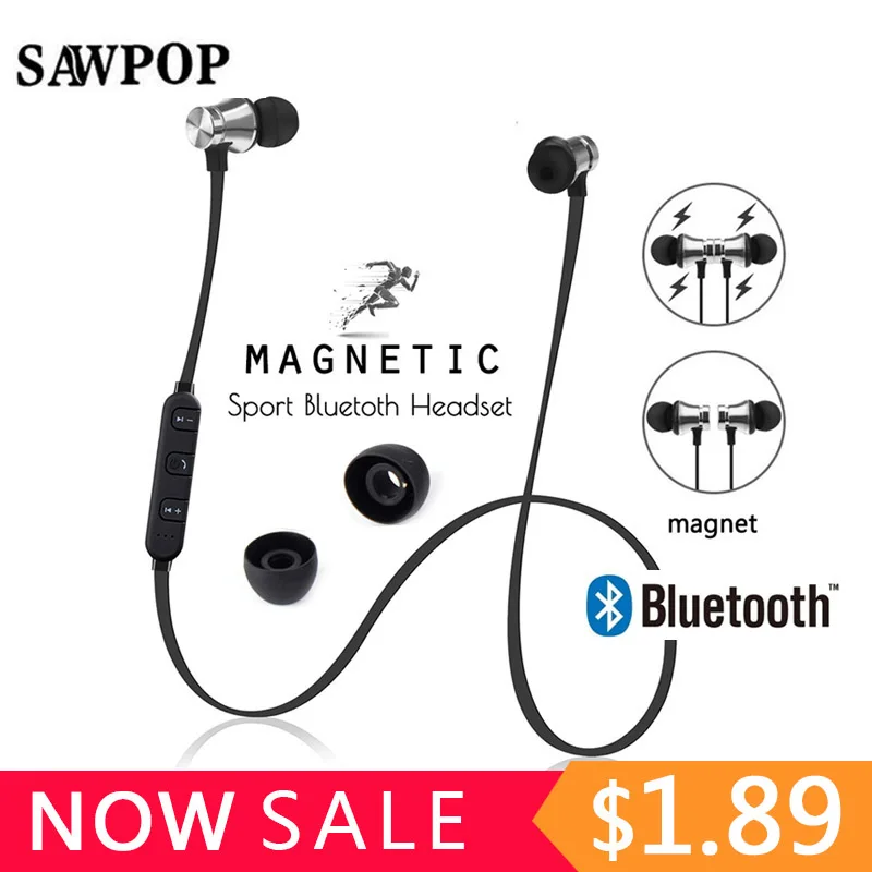 

BT Magnetic Auricular Wireless Headphones XT11 Bluetooth Earphones Sport Headset Fone de ouvido with Mic Hands free Ecouteur