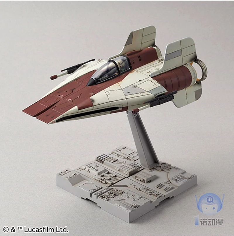 Оригинальная Bandai Сборная модель Звездные войны масштаб 1/72 A-Wing A Wing Starfighter ПВХ фигурка модель куклы игрушки Фигурки