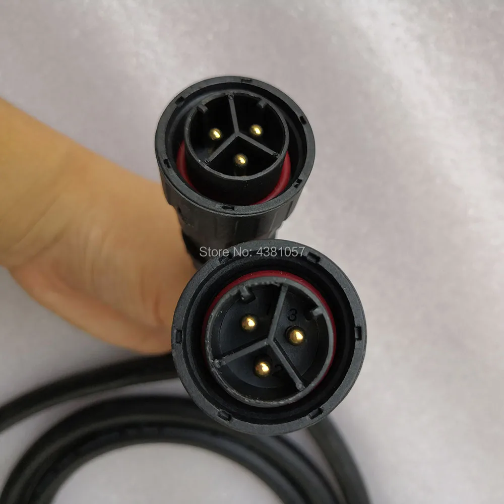 3M AC power cable for WVC 1200W 600W Mirco On Gird Power Inverter Connection