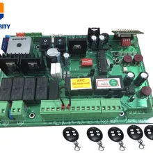 DC 24V Автоматический Двойной распашные ворота плата управления con 4 передатчика