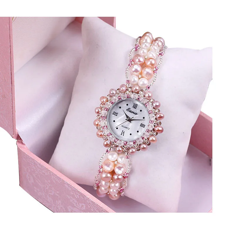 

2019 Limited Sale Factory To Spot A Substituting Natural Pearl Bracelet Watch New Ms Quartz Women