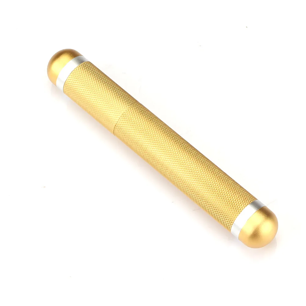 

GALINER Single Cigar Tube Aluminium Mini Humidor Cigar Box Case Portable 2 Color Available Cigar Accessories
