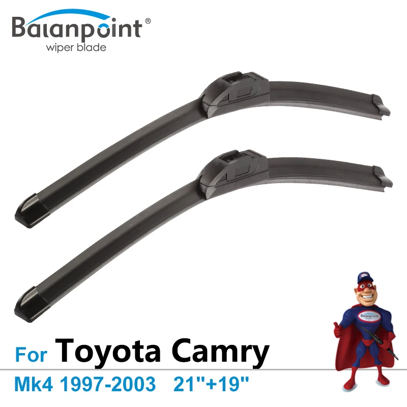 Wiper Blades For Toyota Camry Mk4 1997 2003 21"+19", Set of 2Pcs, Best